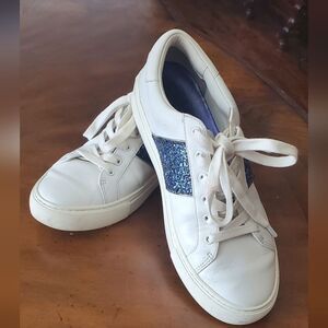 Tory Burch Leather Sneakers - Size 8.5